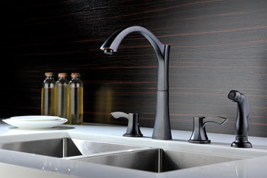 ANZZI Soave Series KF-AZ032ORB Kitchen Faucet Kitchen Faucet ANZZI